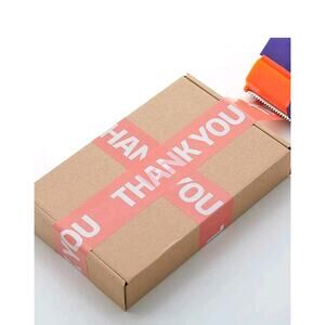 120mt Pink THANK YOU tape roll